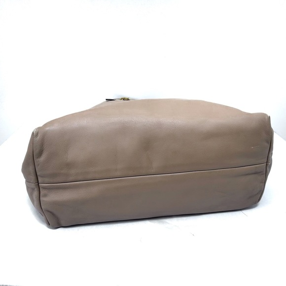 Prada Tote Brown Leather Bag Light - Picture 4 of 9